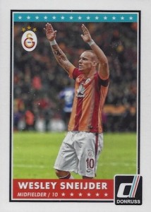 2015 Donruss Soccer Base Wesley Sneijder