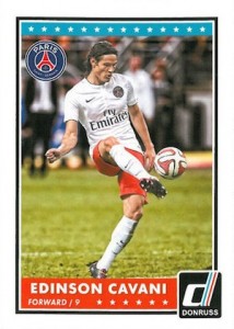 2015 Panini Donruss Soccer Base Cavani