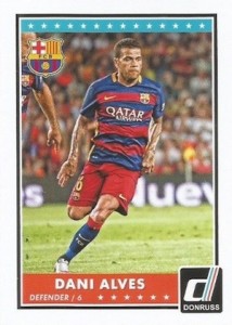 2015 Panini Donruss Soccer Base Dani Alves