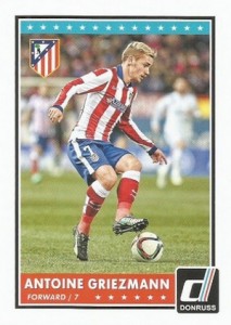 2015 Panini Donruss Soccer Base Griezmann