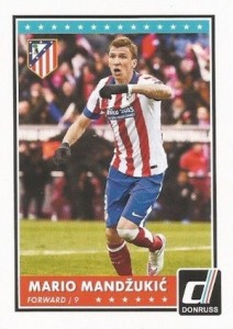 2015 Panini Donruss Soccer Base Mandzukic