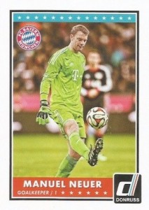 2015 Panini Donruss Soccer Base Neuer