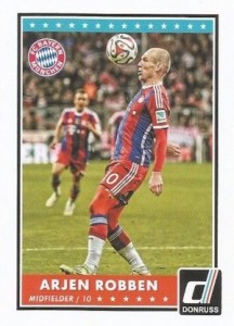 2015 Panini Donruss Soccer Base Robben