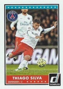 2015 Panini Donruss Soccer Base Silva