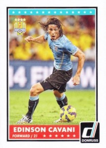 2015 Panini Donruss Soccer Variation Cavani