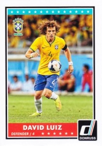2015 Panini Donruss Soccer Variation David Luiz