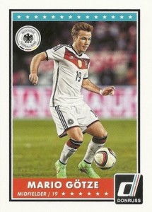 2015 Panini Donruss Soccer Variation Gotze