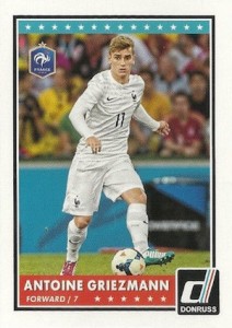 2015 Panini Donruss Soccer Variation Griezmann