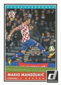 2015 Panini Donruss Soccer Variation Mandzukic