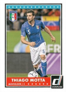 2015 Panini Donruss Soccer Variation Motta