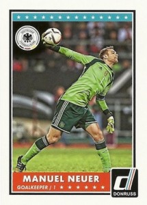 2015 Panini Donruss Soccer Variation Neuer