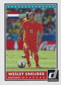 2015 Panini Donruss Soccer Variation Sneijder