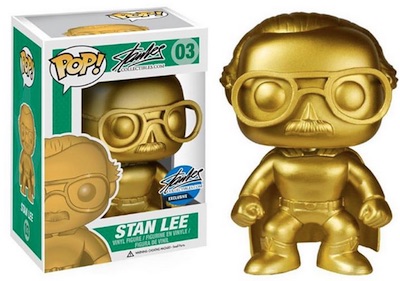 Stan Lee Collectibles NYCC Funko Exclusive 2015 Gold