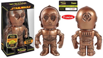 Toy Tokyo NYCC Funko Exclusives Hikari Dirty Penny C3PO