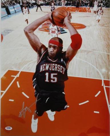 Vince Carter Memorabilia, Vince Carter Collectibles, Verified Signed Vince  Carter Photos