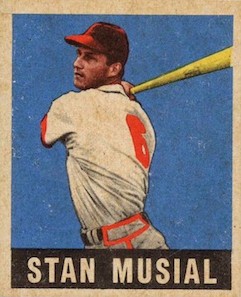 25 Most Valuable Stan Musial Baseball Cards