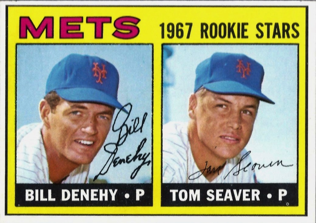 1967 Topps #581 Tom Seaver Rookie SGC 3