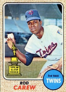 Top Rod Carew Vintage Cards, Rookies, Autographs