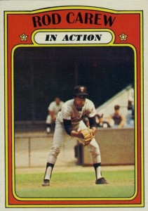 Sold at Auction: 1974 Topps #50 Rod Carew Minnesota Twins Baseball Card