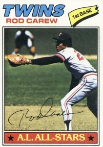 1968 Topps Baseball Card #80 Rod Carew Excellent/Near Mint