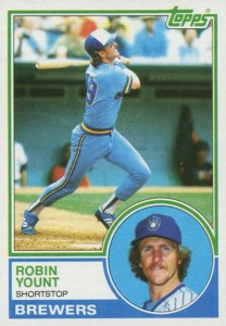  1989 Topps # 615 Robin Yount Milwaukee Brewers (Baseball Card)  NM/MT Brewers : Collectibles & Fine Art