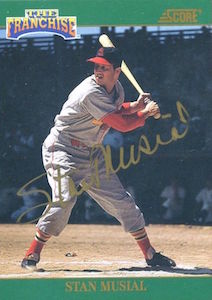 Top Stan Musial Vintage Cards, Rookies, Autographs