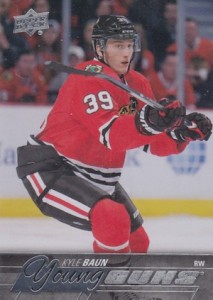 2015-16 Upper Deck Series 1 Hockey Young Guns RC Baun
