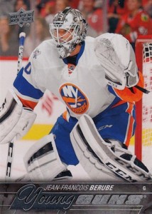 2015-16 Upper Deck Series 1 Hockey Young Guns RC Berube