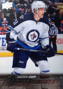 2015-16 Upper Deck Series 1 Hockey Young Guns RC Copp
