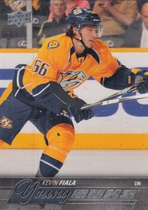 2015-16 Upper Deck Series 1 Hockey Young Guns RC Fiala