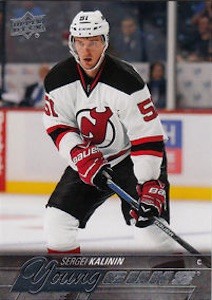2015-16 Upper Deck Series 1 Hockey Young Guns RC Kalinin