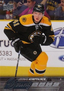 2015-16 Upper Deck Series 1 Hockey Young Guns RC Kemppainen