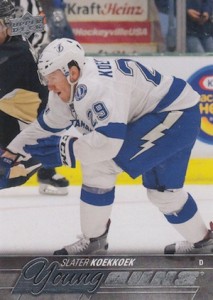 2015-16 Upper Deck Series 1 Hockey Young Guns RC Koekkoek