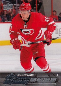 2015-16 Upper Deck Series 1 Hockey Young Guns RC Lowe