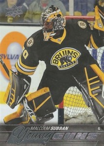 2015-16 Upper Deck Series 1 Hockey Young Guns RC Malcolm Subban