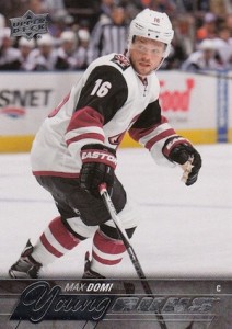 2015-16 Upper Deck Series 1 Hockey Young Guns RC Max Domi