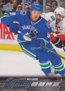 2015-16 Upper Deck Series 1 Hockey Young Guns RC McCann