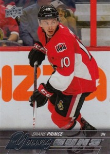 2015-16 Upper Deck Series 1 Hockey Young Guns RC Prince
