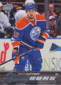 2015-16 Upper Deck Series 1 Hockey Young Guns RC Slepyshev
