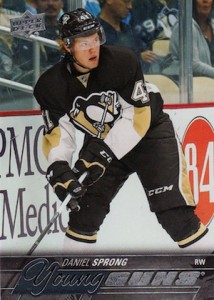 2015-16 Upper Deck Series 1 Hockey Young Guns RC Sprong