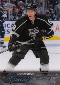 2015-16 Upper Deck Series 1 Hockey Young Guns RC Weal