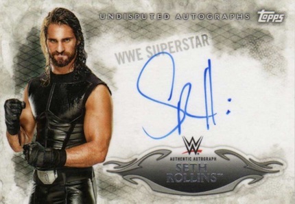 2015 Topps WWE Undisputed Autographs Gallery and Guide 27