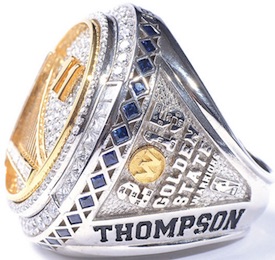 Golden state warriors hot sale replica championship ring