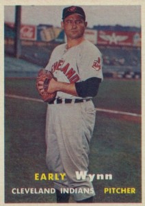 Early Wynn Cleveland Indians 1972 Hall of Fame Induction 8x10 Photocard