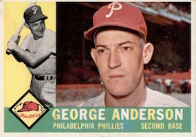 1960 Topps - George Sparky Anderson #34 (Second Base / M…