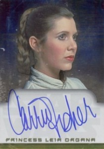 topps star wars autograph