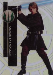 2015 Topps High Tek Star Wars Base 36 Anakin Skywalker