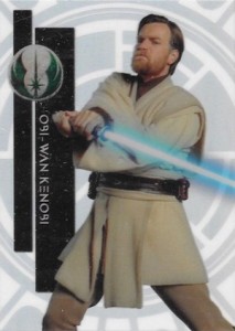 2015 Topps High Tek Star Wars Base 37 Obi Wan Kenobi