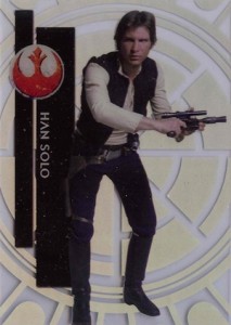 2015 Topps High Tek Star Wars Base Han Solo