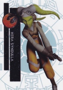 2015 Topps High Tek Star Wars TIE Fighter Front